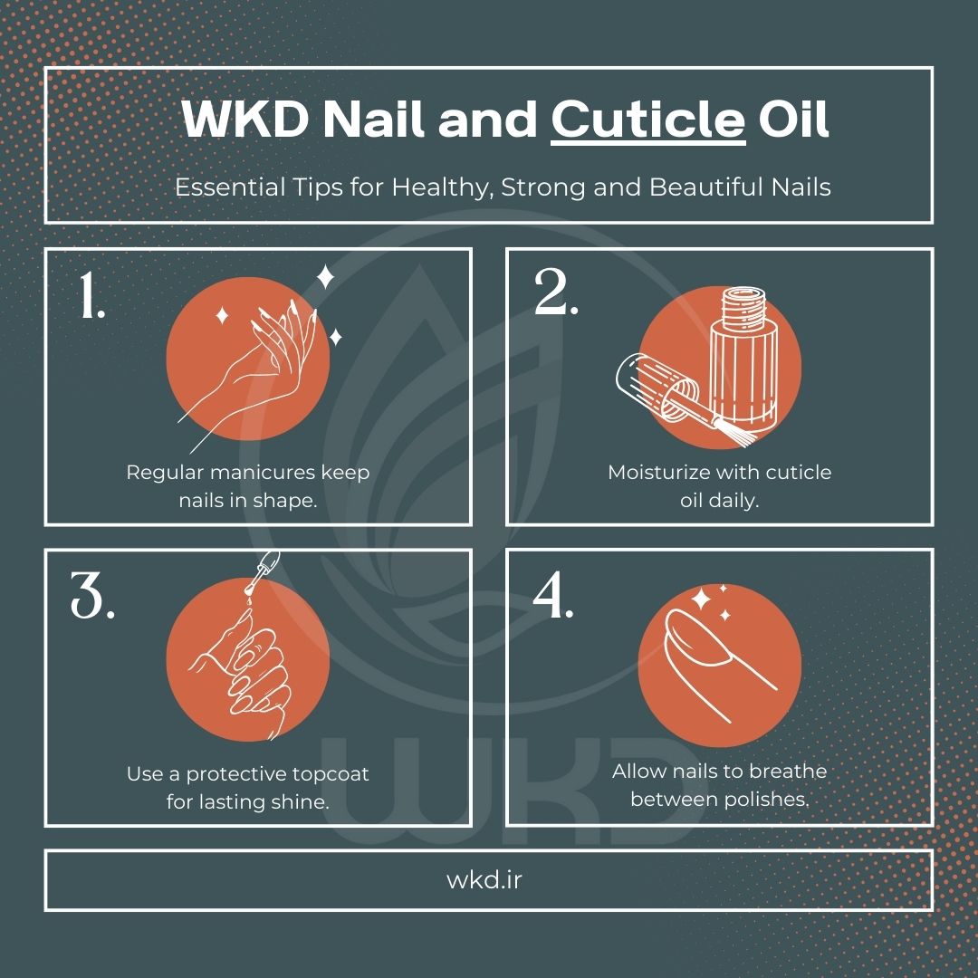 راهنمای روغن تقویت ناخن و کوتیکول